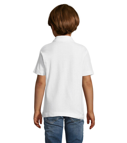 SUMMER II KIDS Polo 170g - White bedrucken, Art.-Nr. S11344-WH-XXL SUMMER II KIDS Polo 170g - White bedrucken, Art.-Nr. S11344-WH-XXL