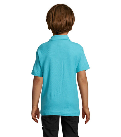 SUMMER II KIDS Polo 170g - Atoll-Blau bedrucken, Art.-Nr. S11344-AL-XL SUMMER II KIDS Polo 170g - Atoll-Blau bedrucken, Art.-Nr. S11344-AL-XL