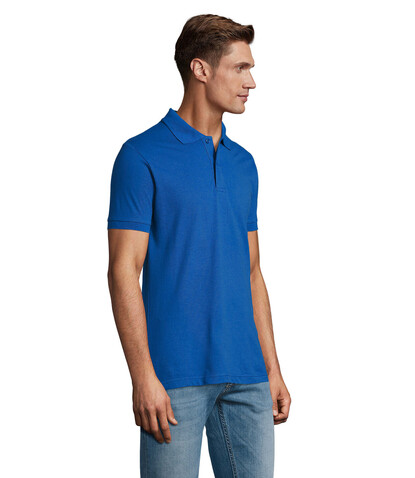 PERFECT MEN Polo 180g - Royal Blue bedrucken, Art.-Nr. S11346-RB-XL