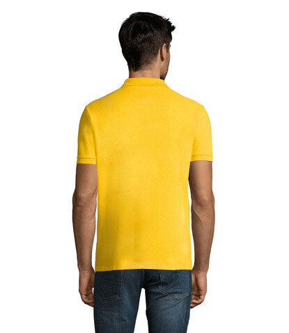 PERFECT MEN Polo 180g - Gold bedrucken, Art.-Nr. S11346-GO-XL PERFECT MEN Polo 180g - Gold bedrucken, Art.-Nr. S11346-GO-XL