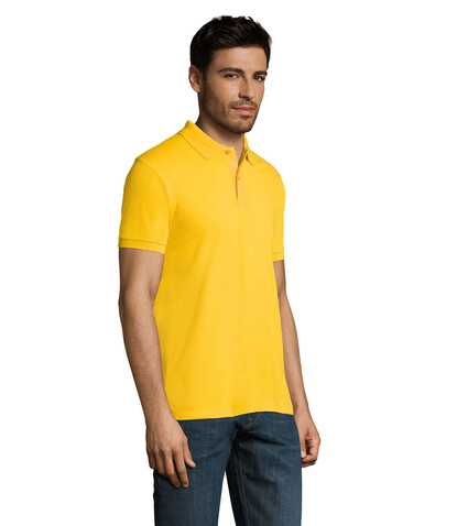 PERFECT MEN Polo 180g - Gold bedrucken, Art.-Nr. S11346-GO-XL PERFECT MEN Polo 180g - Gold bedrucken, Art.-Nr. S11346-GO-XL