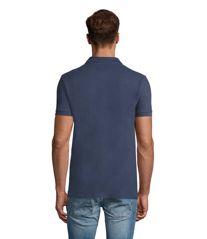 PERFECT MEN Polo 180g - Denim bedrucken, Art.-Nr. S11346-DM-XL