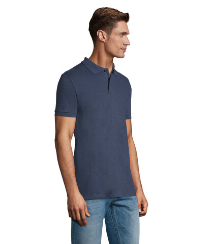 PERFECT MEN Polo 180g - Denim bedrucken, Art.-Nr. S11346-DM-XL
