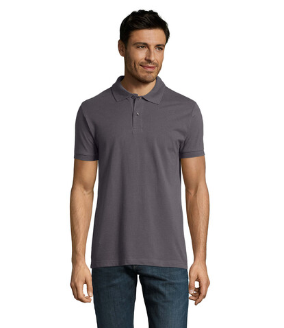 PERFECT MEN Polo 180g - Dunkelgrau bedrucken, Art.-Nr. S11346-DG-XXL PERFECT MEN Polo 180g - Dunkelgrau bedrucken, Art.-Nr. S11346-DG-XXL