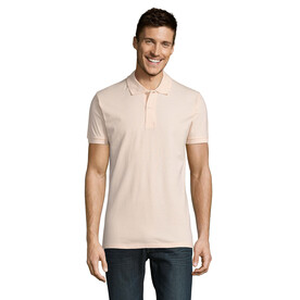 PERFECT MEN Polo 180g - Cremiges Rosa bedrucken, Art.-Nr. S11346-CP-XXL