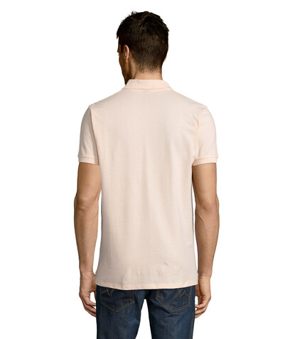 PERFECT MEN Polo 180g - Cremiges Rosa bedrucken, Art.-Nr. S11346-CP-XXL PERFECT MEN Polo 180g - Cremiges Rosa bedrucken, Art.-Nr. S11346-CP-XXL