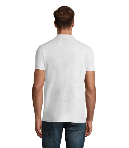 PERFECT MEN Polo 180g - Ash bedrucken, Art.-Nr. S11346-AS-M PERFECT MEN Polo 180g - Ash bedrucken, Art.-Nr. S11346-AS-M