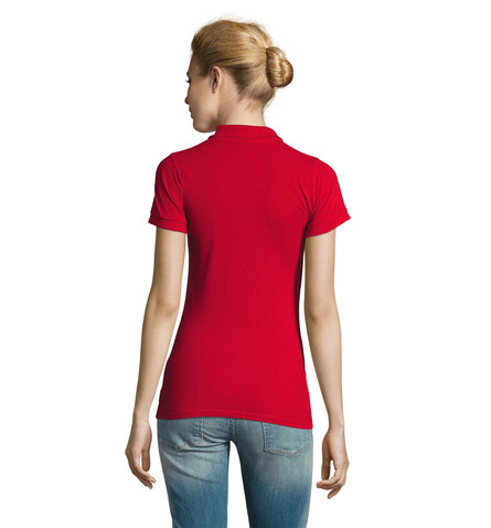 PERFECT DAMEN POLO 180g - Red bedrucken, Art.-Nr. S11347-RD-S PERFECT DAMEN POLO 180g - Red bedrucken, Art.-Nr. S11347-RD-S