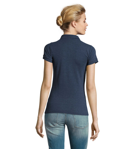 PERFECT DAMEN POLO 180g - Heather Denim bedrucken, Art.-Nr. S11347-HD-XXL PERFECT DAMEN POLO 180g - Heather Denim bedrucken, Art.-Nr. S11347-HD-XXL