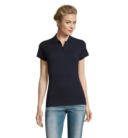 PERFECT DAMEN POLO 180g - French Navy bedrucken, Art.-Nr. S11347-FN-XL