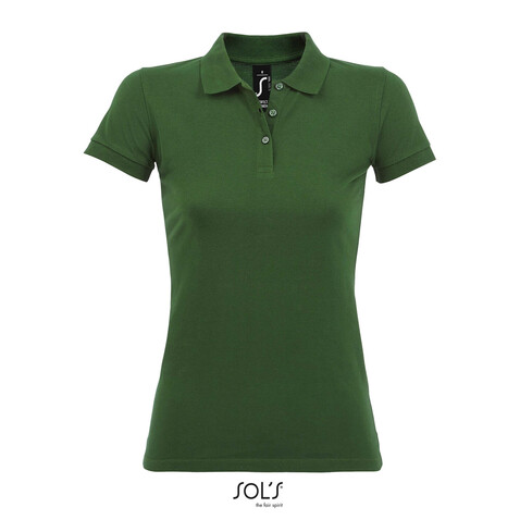 PERFECT DAMEN POLO 180g - Bottle Green bedrucken, Art.-Nr. S11347-BO-XL PERFECT DAMEN POLO 180g - Bottle Green bedrucken, Art.-Nr. S11347-BO-XL