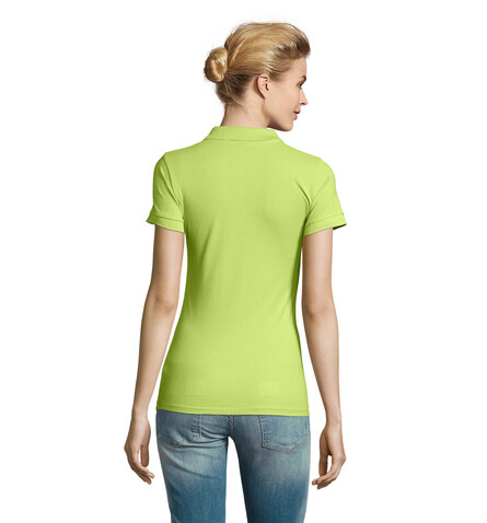 PERFECT DAMEN POLO 180g - Apple Green bedrucken, Art.-Nr. S11347-AG-XXL