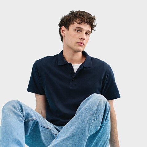 SPRING II MEN Polo 210g - Navy bedrucken, Art.-Nr. S11362-NY-L SPRING II MEN Polo 210g - Navy bedrucken, Art.-Nr. S11362-NY-L