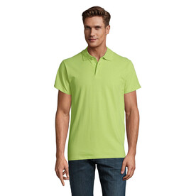 SPRING II MEN Polo 210g - Apple Green bedrucken, Art.-Nr. S11362-AG-XXL