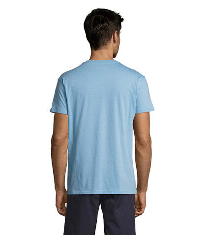 REGENT Uni T-Shirt 150g - Sky Blue bedrucken, Art.-Nr. S11380-SK-XL