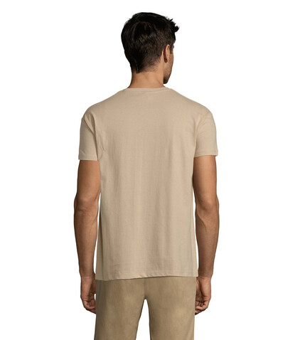 REGENT Uni T-Shirt 150g - Sand bedrucken, Art.-Nr. S11380-SA-XS