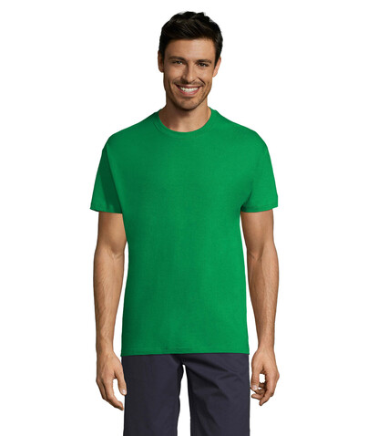 REGENT Uni T-Shirt 150g - Kelly Green bedrucken, Art.-Nr. S11380-KG-XS REGENT Uni T-Shirt 150g - Kelly Green bedrucken, Art.-Nr. S11380-KG-XS