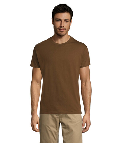 REGENT Uni T-Shirt 150g - Erde bedrucken, Art.-Nr. S11380-EA-XS