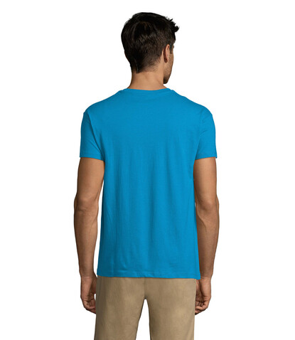 REGENT Uni T-Shirt 150g - Aqua bedrucken, Art.-Nr. S11380-AQ-3XL
