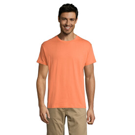 REGENT Uni T-Shirt 150g - Apricot bedrucken, Art.-Nr. S11380-AT-XXL