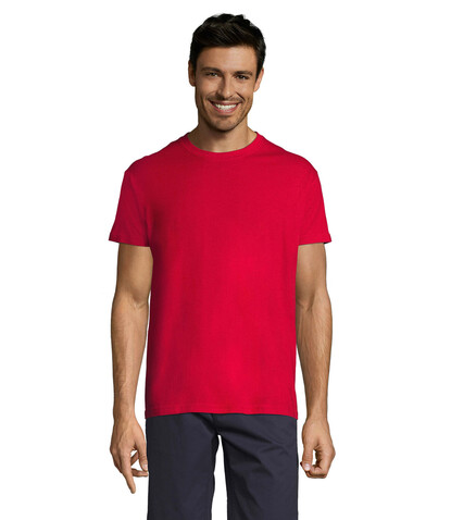 REGENT Uni T-Shirt 150g - Red bedrucken, Art.-Nr. S11380-RD-XXL REGENT Uni T-Shirt 150g - Red bedrucken, Art.-Nr. S11380-RD-XXL