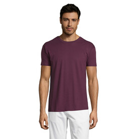 REGENT Uni T-Shirt 150g - Burgundy bedrucken, Art.-Nr. S11380-BG-XXL