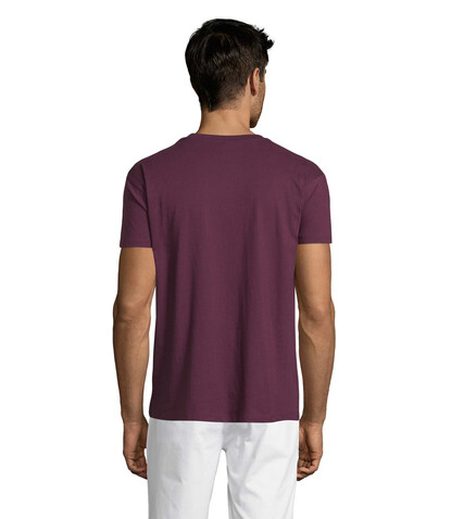 REGENT Uni T-Shirt 150g - Burgundy bedrucken, Art.-Nr. S11380-BG-XXL