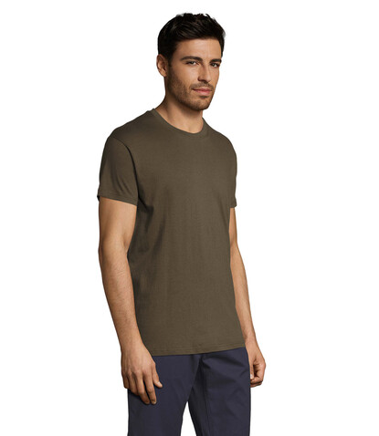 REGENT Uni T-Shirt 150g - Army bedrucken, Art.-Nr. S11380-AR-L REGENT Uni T-Shirt 150g - Army bedrucken, Art.-Nr. S11380-AR-L