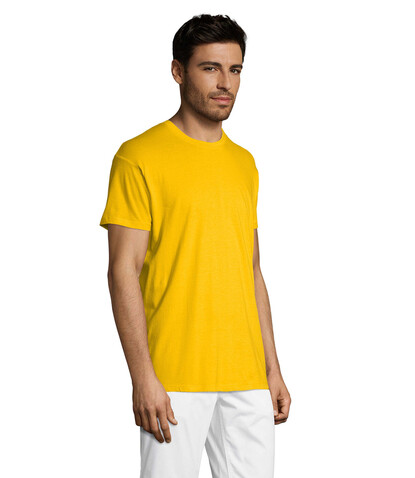 REGENT Uni T-Shirt 150g - Gold bedrucken, Art.-Nr. S11380-GO-S REGENT Uni T-Shirt 150g - Gold bedrucken, Art.-Nr. S11380-GO-S
