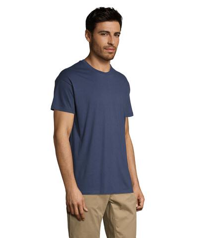 REGENT Uni T-Shirt 150g - Denim bedrucken, Art.-Nr. S11380-DM-XXL