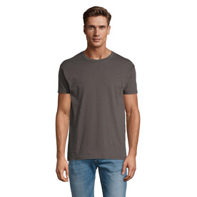 REGENT Uni T-Shirt 150g - Dunkelgrau bedrucken, Art.-Nr. S11380-DG-XXL