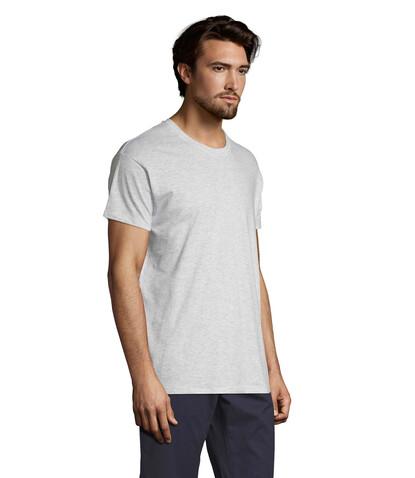 REGENT Uni T-Shirt 150g - Ash bedrucken, Art.-Nr. S11380-AS-XL REGENT Uni T-Shirt 150g - Ash bedrucken, Art.-Nr. S11380-AS-XL