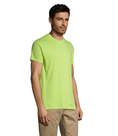 REGENT Uni T-Shirt 150g - Apple Green bedrucken, Art.-Nr. S11380-AG-XXL