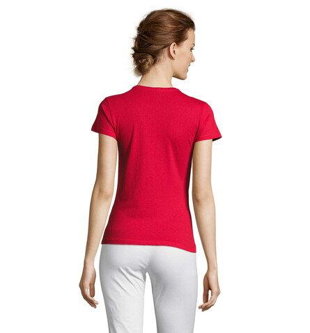 MISS DAMENT-SHIRT 150g - Red bedrucken, Art.-Nr. S11386-RD-L MISS DAMENT-SHIRT 150g - Red bedrucken, Art.-Nr. S11386-RD-L