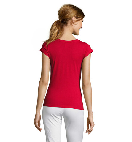 MOON DAMENT-SHIRT 150g - Red bedrucken, Art.-Nr. S11388-RD-S MOON DAMENT-SHIRT 150g - Red bedrucken, Art.-Nr. S11388-RD-S