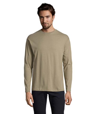MONARCH MEN T-Shirt 150g - Khaki bedrucken, Art.-Nr. S11420-KH-M MONARCH MEN T-Shirt 150g - Khaki bedrucken, Art.-Nr. S11420-KH-M