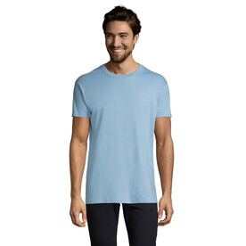IMPERIAL MEN T-Shirt 190g - Sky Blue bedrucken, Art.-Nr. S11500-SK-5XL