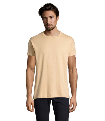 IMPERIAL MEN T-Shirt 190g - Sand bedrucken, Art.-Nr. S11500-SA-3XL IMPERIAL MEN T-Shirt 190g - Sand bedrucken, Art.-Nr. S11500-SA-3XL