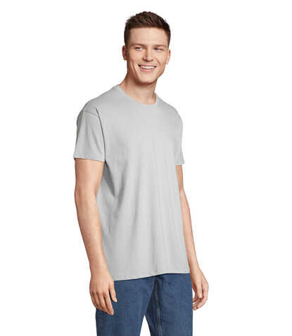 IMPERIAL MEN T-Shirt 190g - Pure Grey bedrucken, Art.-Nr. S11500-PG-3XL