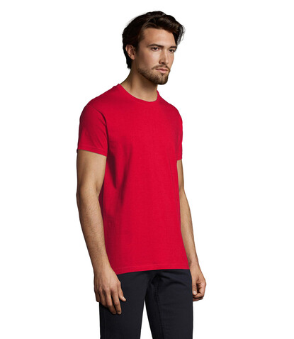 IMPERIAL MEN T-Shirt 190g - Red bedrucken, Art.-Nr. S11500-RD-4XL IMPERIAL MEN T-Shirt 190g - Red bedrucken, Art.-Nr. S11500-RD-4XL