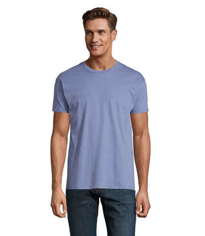 IMPERIAL MEN T-Shirt 190g - Bleu bedrucken, Art.-Nr. S11500-BL-S IMPERIAL MEN T-Shirt 190g - Bleu bedrucken, Art.-Nr. S11500-BL-S