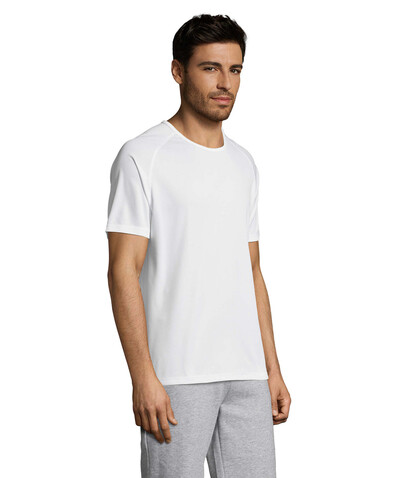 SPORTY MEN T-Shirt - White bedrucken, Art.-Nr. S11939-WH-XL SPORTY MEN T-Shirt - White bedrucken, Art.-Nr. S11939-WH-XL