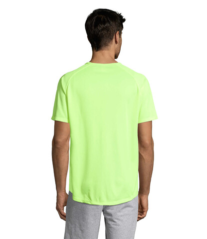 SPORTY MEN T-Shirt - Neon Yellow bedrucken, Art.-Nr. S11939-NE-XXL SPORTY MEN T-Shirt - Neon Yellow bedrucken, Art.-Nr. S11939-NE-XXL