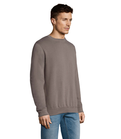 NEW SUPREME SWEATER 280g - Flannel Grey bedrucken, Art.-Nr. S13250-FL-3XL NEW SUPREME SWEATER 280g - Flannel Grey bedrucken, Art.-Nr. S13250-FL-3XL