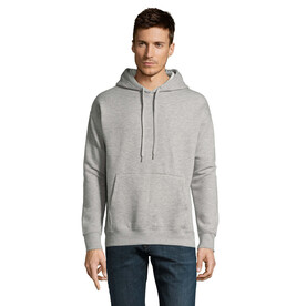 SLAM Unisex Hoodie - Graue Melange bedrucken, Art.-Nr. S13251-GM-XXL