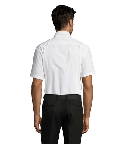 BRISBANE OXFORD MEN'S SHIRT - White bedrucken, Art.-Nr. S16010-WH-XL BRISBANE OXFORD MEN'S SHIRT - White bedrucken, Art.-Nr. S16010-WH-XL