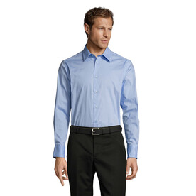 BRIGHTON herren shirt 140g - Bright Sky bedrucken, Art.-Nr. S17000-BF-XXL