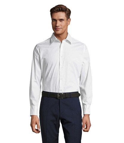 BRIGHTON herren shirt 140g - White bedrucken, Art.-Nr. S17000-WH-L BRIGHTON herren shirt 140g - White bedrucken, Art.-Nr. S17000-WH-L