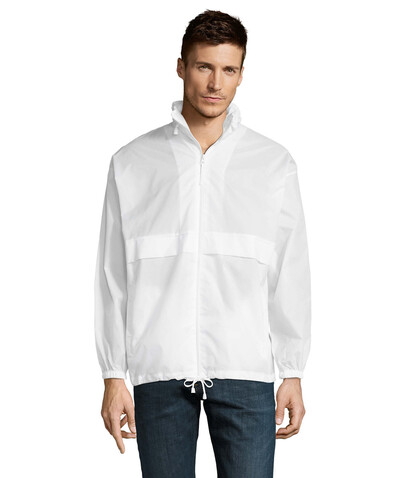 SURF Unisex Windbreaker - White bedrucken, Art.-Nr. S32000-WH-XXL SURF Unisex Windbreaker - White bedrucken, Art.-Nr. S32000-WH-XXL