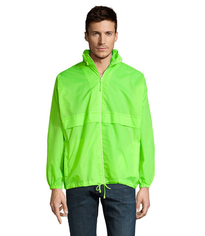 SURF Unisex Windbreaker - Neon Lime bedrucken, Art.-Nr. S32000-NL-S SURF Unisex Windbreaker - Neon Lime bedrucken, Art.-Nr. S32000-NL-S